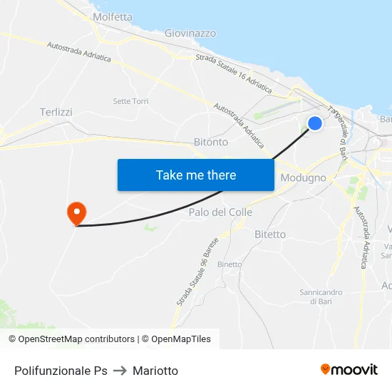 Multifunctional PS to Mariotto map