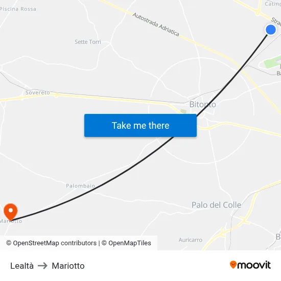 Loyalty to Mariotto map