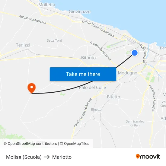 Molise (School) to Mariotto map