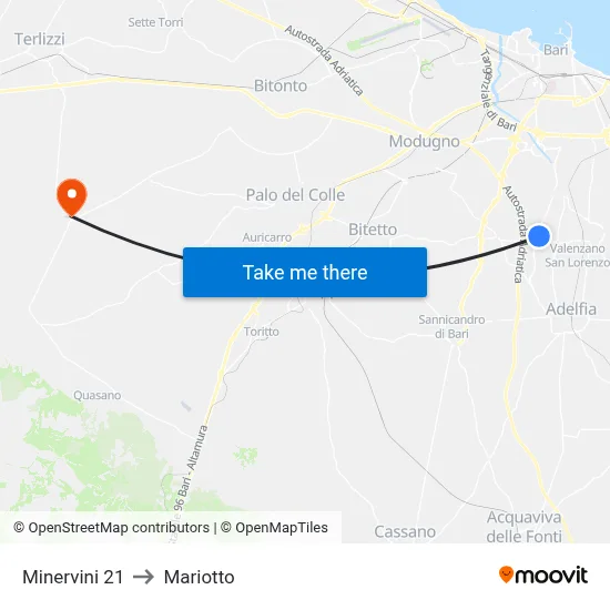 Minervini 21 to Mariotto map