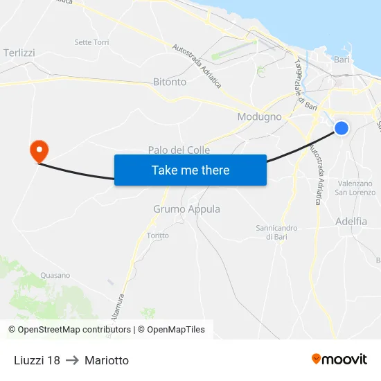 Liuzzi 18 to Mariotto map