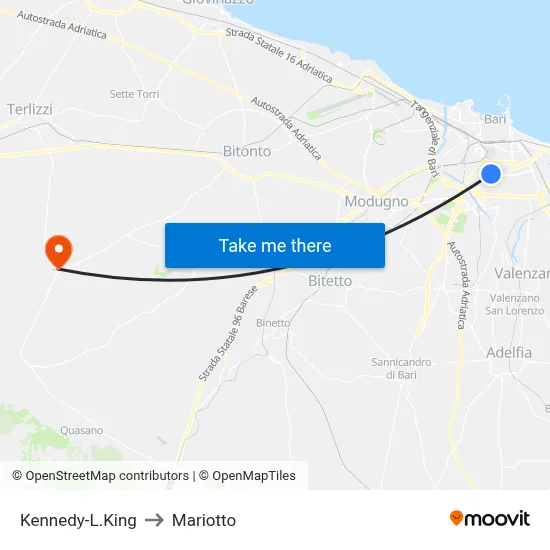 Kennedy-L.King to Mariotto map
