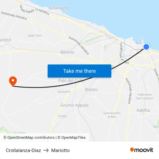 Crollalanza-Diaz to Mariotto map