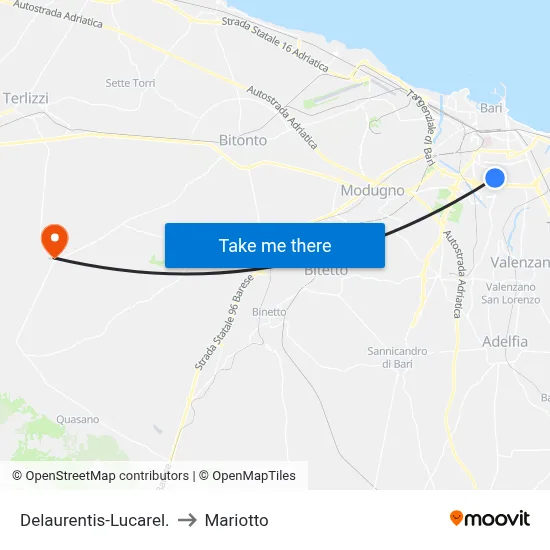 Delaurentis-Lucarel. to Mariotto map