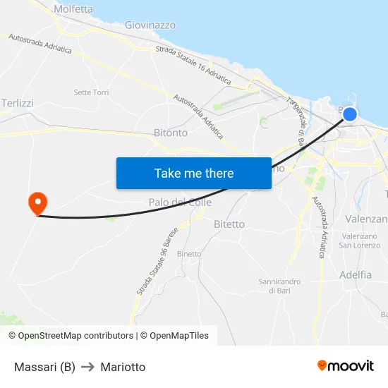 Massari (B) to Mariotto map
