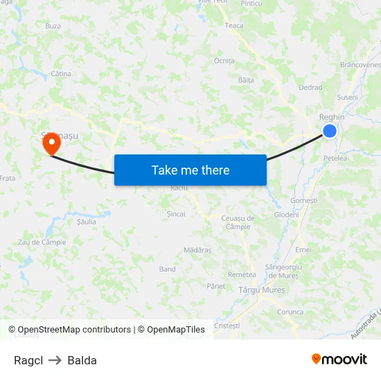 Ragcl to Balda map