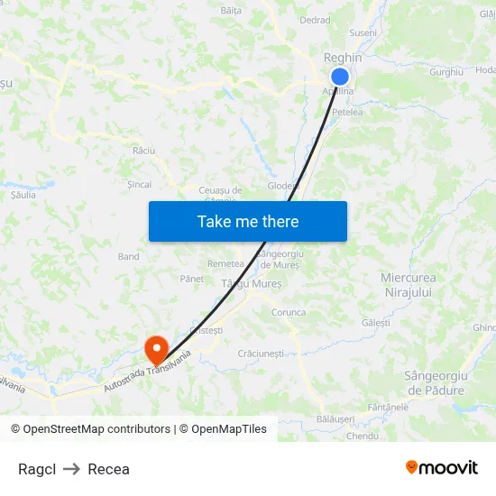 Ragcl to Recea map