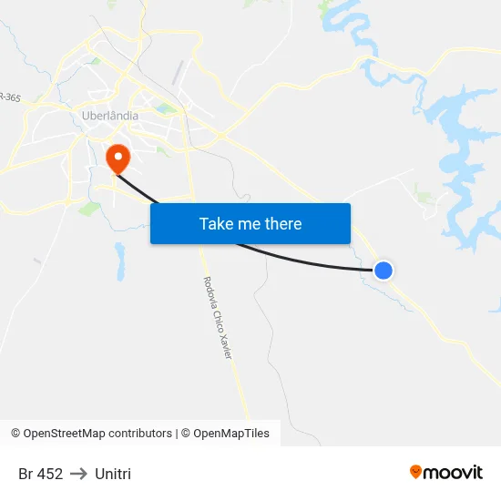 Br 452 to Unitri map