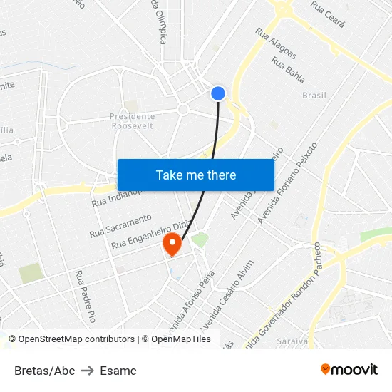 Bretas/Abc to Esamc map