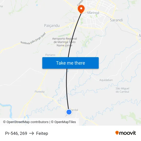 Pr-546, 269 to Feitep map