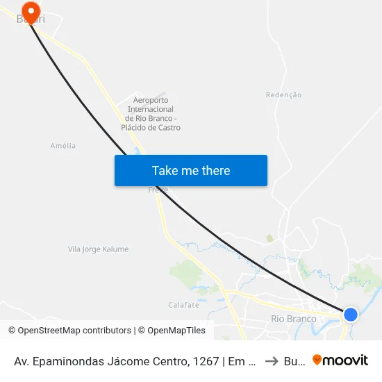 Av. Epaminondas Jácome Centro, 1267  | Em Frente Ao Senai to Bujari map