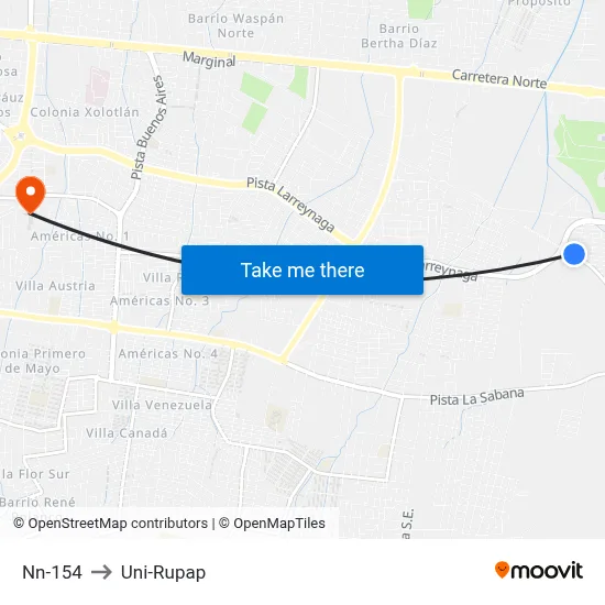 Nn-154 to Uni-Rupap map