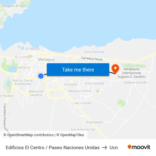 Edificios El Centro / Paseo Naciones Unidas to Ucn map