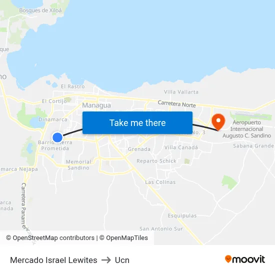 Mercado Israel Lewites to Ucn map