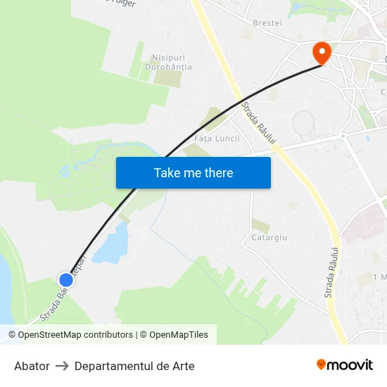 Abator to Departamentul de Arte map