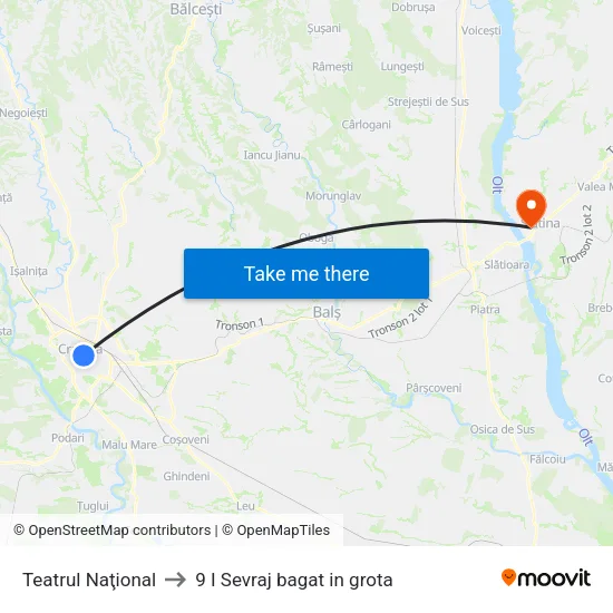 Teatrul Naţional to 9 I Sevraj bagat in grota map