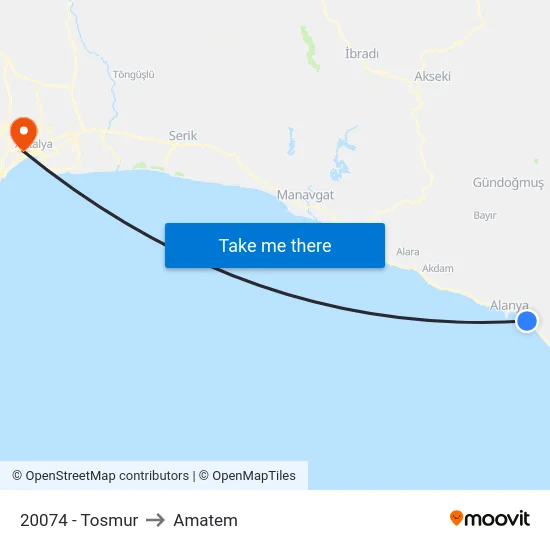 20074 - Tosmur to Amatem map