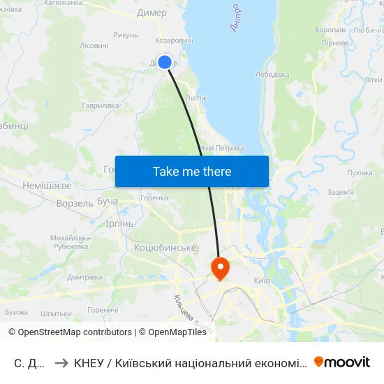 С. Демидів to КНЕУ / Київський національний економічний університет ім. В. Гетьмана map