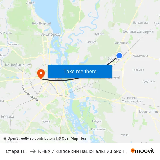 Стара Поліклініка to КНЕУ / Київський національний економічний університет ім. В. Гетьмана map