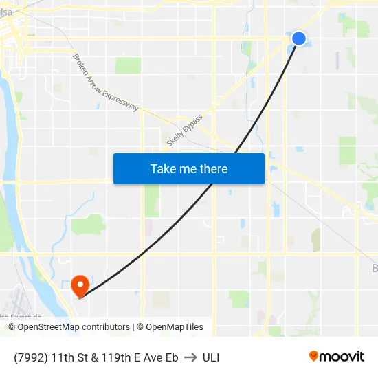 (7992) 11th St & 119th E Ave Eb to ULI map