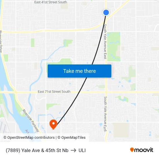 (7889) Yale Ave & 45th St Nb to ULI map