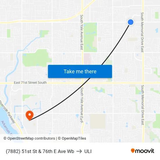 (7882) 51st St & 76th E Ave Wb to ULI map