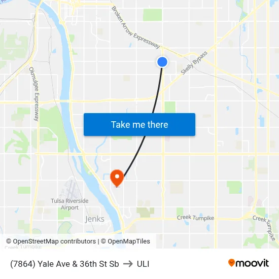 (7864) Yale Ave & 36th St Sb to ULI map
