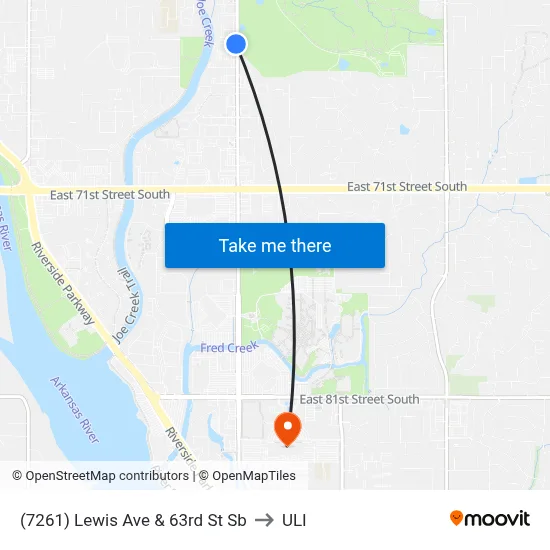 (7261) Lewis Ave & 63rd St Sb to ULI map