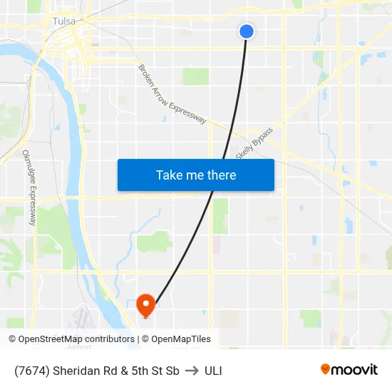 (7674) Sheridan Rd & 5th St Sb to ULI map
