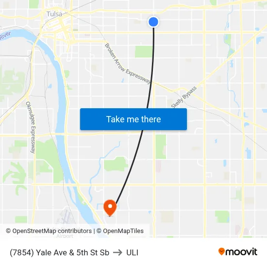 (7854) Yale Ave & 5th St Sb to ULI map
