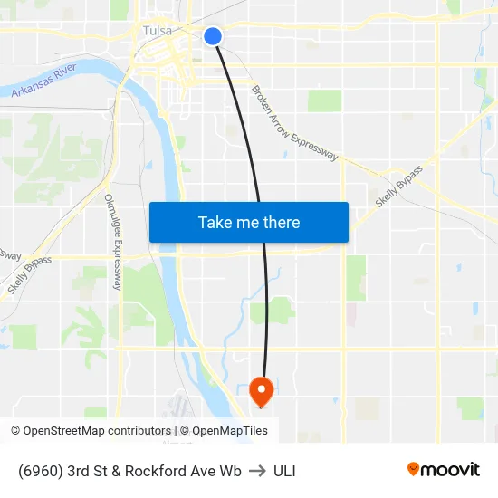 (6960) 3rd St & Rockford Ave Wb to ULI map