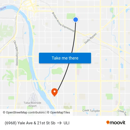 (6968) Yale Ave & 21st St Sb to ULI map