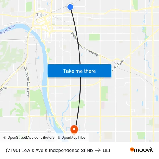 (7196) Lewis Ave & Independence St Nb to ULI map