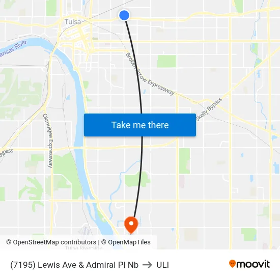 (7195) Lewis Ave & Admiral Pl Nb to ULI map
