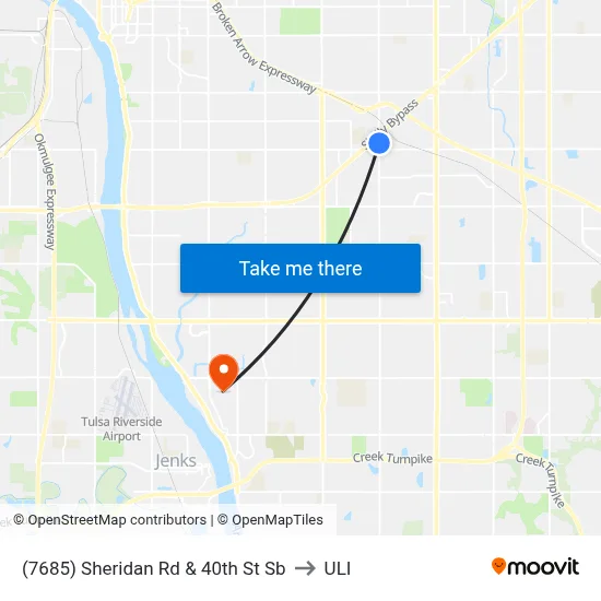(7685) Sheridan Rd & 40th St Sb to ULI map