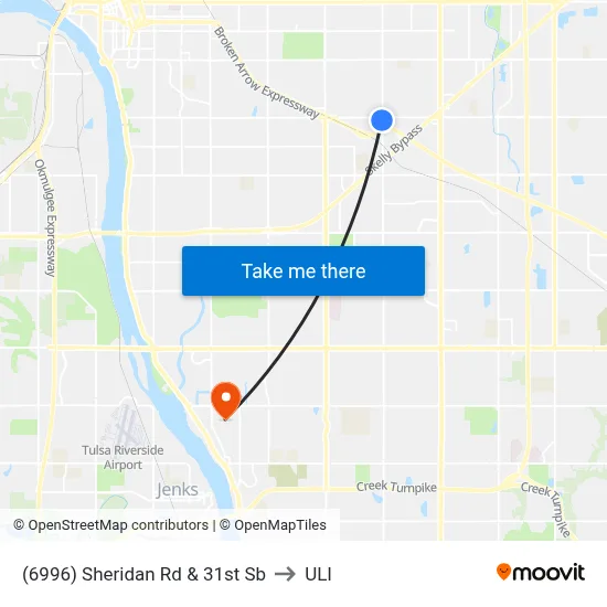 (6996) Sheridan Rd & 31st Sb to ULI map
