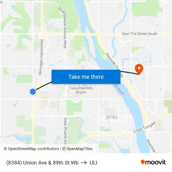(8384) Union Ave & 89th St Wb to ULI map