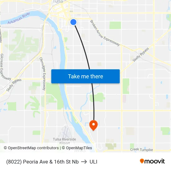 (8022) Peoria Ave & 16th St Nb to ULI map