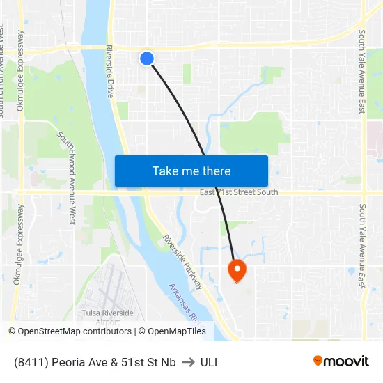 (8411) Peoria Ave & 51st St Nb to ULI map