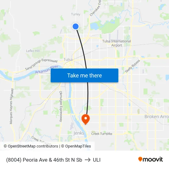 (8004) Peoria Ave & 46th St N Sb to ULI map