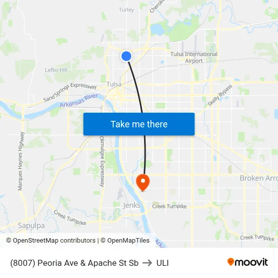 (8007) Peoria Ave & Apache St Sb to ULI map