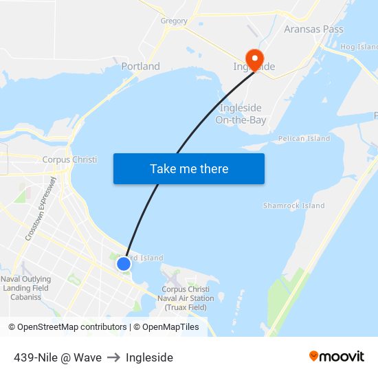 439-Nile @ Wave to Ingleside map