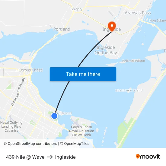 439-Nile @ Wave to Ingleside map