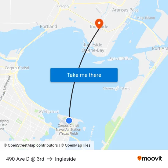 490-Ave D  @  3rd to Ingleside map