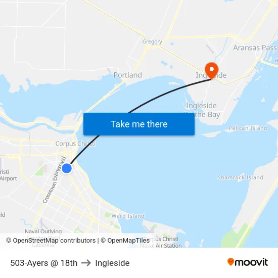 503-Ayers @ 18th to Ingleside map