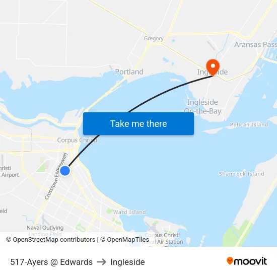 517-Ayers @ Edwards to Ingleside map