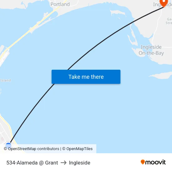 534-Alameda  @  Grant to Ingleside map