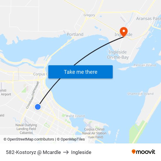 582-Kostoryz  @  Mcardle to Ingleside map