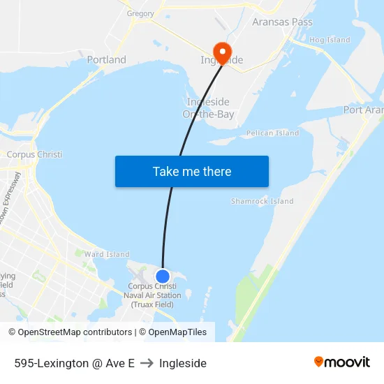 595-Lexington  @  Ave E to Ingleside map