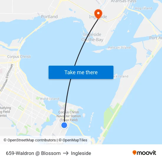 659-Waldron @ Blossom to Ingleside map